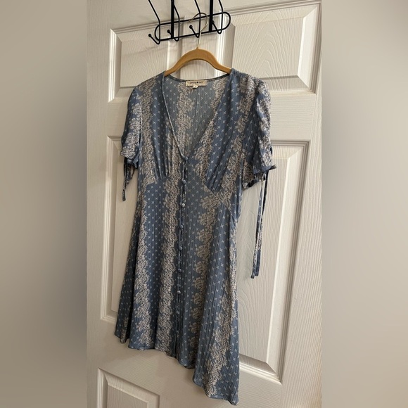 LIVING DOLL~VTG~BLUE DRESS~M - Picture 4 of 9